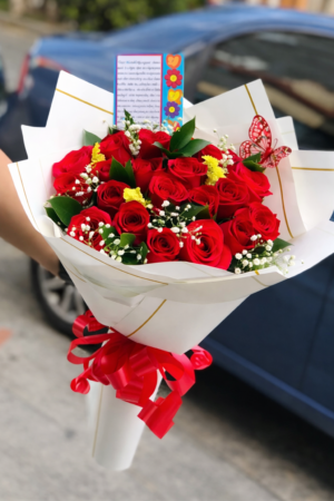 Bouquet amor X24 rosas R11
