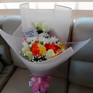 Bouquet sensación en papel coreano R152